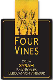 Four Vines 2006 Kiler Canyon Syrah